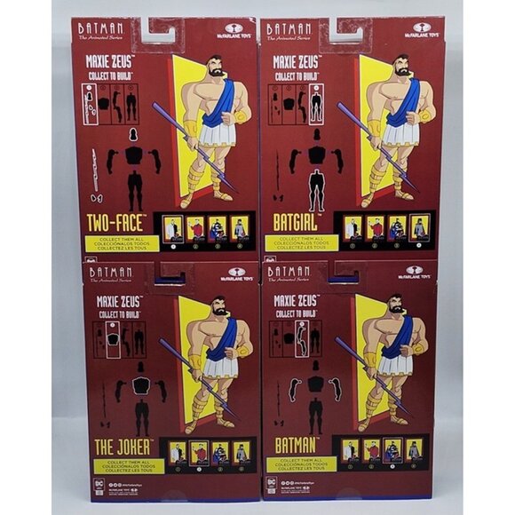 Batman The Animated Series Build Maxie Zeus Action Figure Bundle - Picture 3 of 12